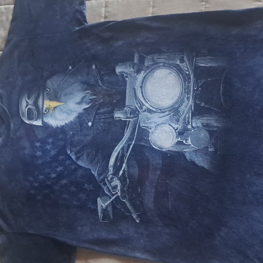 Men's Xl Motorcycle Tshirt